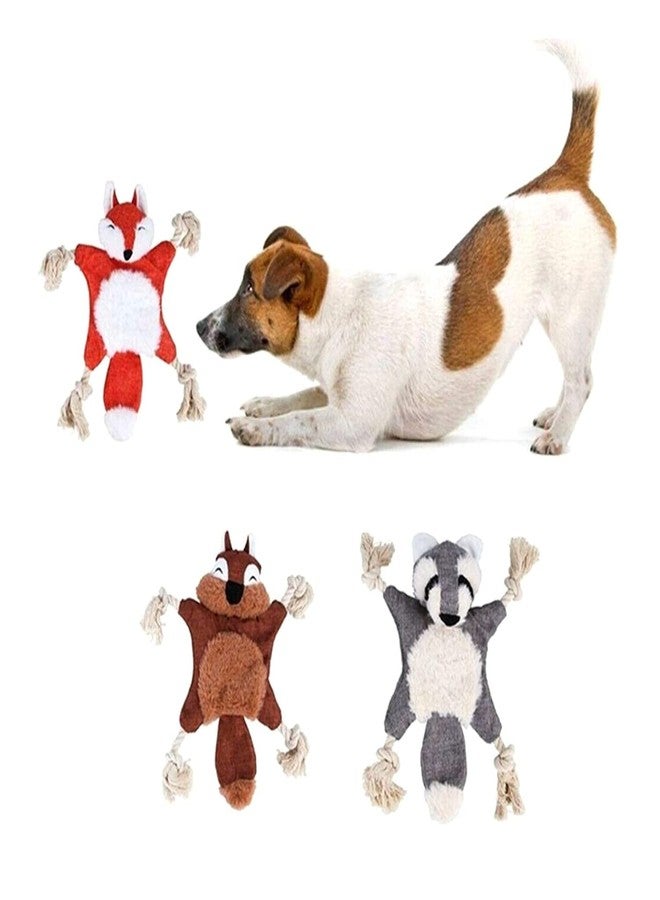 Pet Believe Dog Trust Dog Latex Squeaky Toy Non-Toxic Chewer, Squeaky, No Stuffing, Sturdy, Interactive & Training Crinkle Plush Rope Knots Toy for Dogs & Puppies (Fox) (Pack of 1) - Image 4